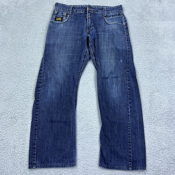 G-Star Raw SC Radar Low Loose Men's Designer Blue Denim Cotton Jeans Size 34x29 - Picture 1 of 16